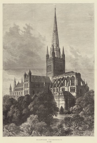 Kathedrale von Norwich von Samuel Read